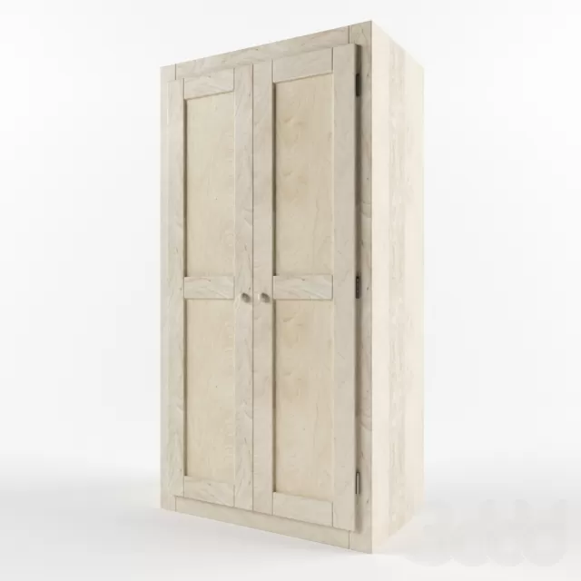 Шкаф из светлого дерева – 240451