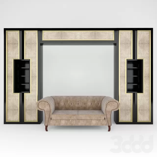 Шкаф Кайман и диван Алекс Homemotions – 240455