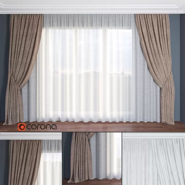 Штора в современном стиле часть 2 – 240545