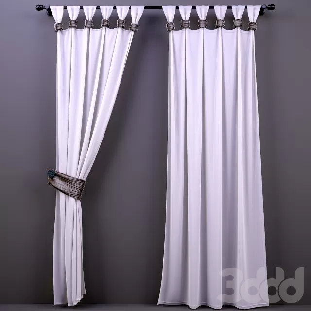 Штора на подвязках – 240561