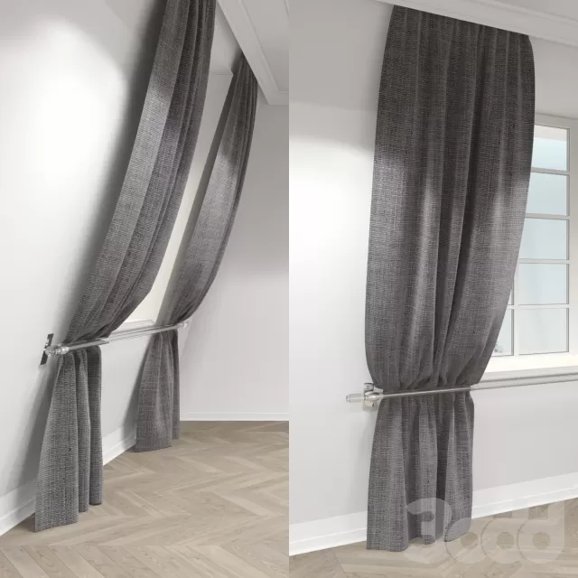 штора с подхватом – 240569