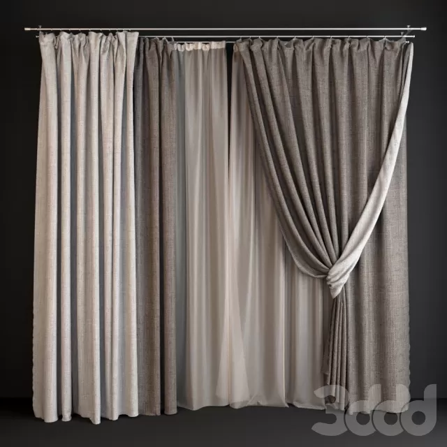 штора серая – 240577