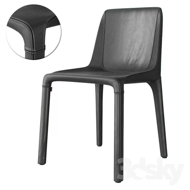3DSKYMODEL – Chair – Stool – 1870