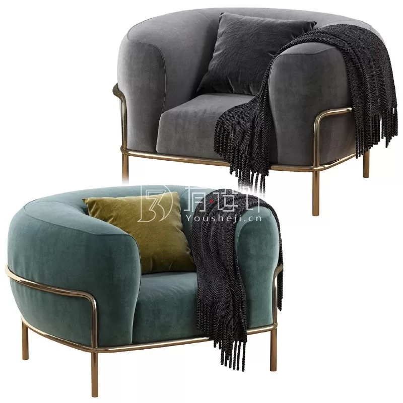 ARMCHAIR 3D MODELS – 002 – PRO ARMCHAIR 3D MODELS – 002 – PRO