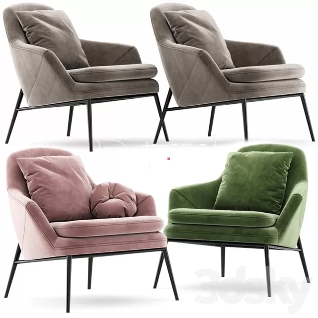 ARMCHAIR 3D MODELS – 013 – PRO ARMCHAIR 3D MODELS – 013 – PRO