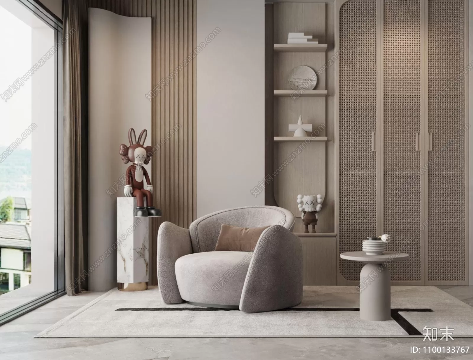 ARMCHAIR 3D MODELS – 027 – PRO ARMCHAIR 3D MODELS – 027 – PRO