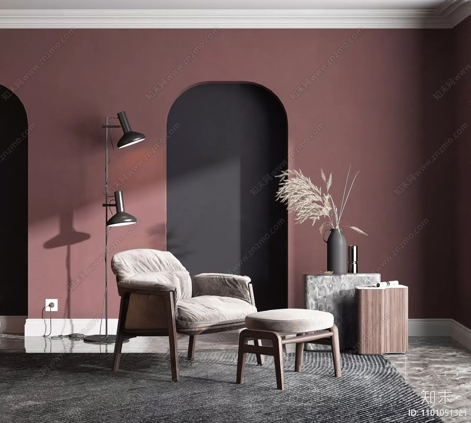 ARMCHAIR 3D MODELS – 034 – PRO ARMCHAIR 3D MODELS – 034 – PRO