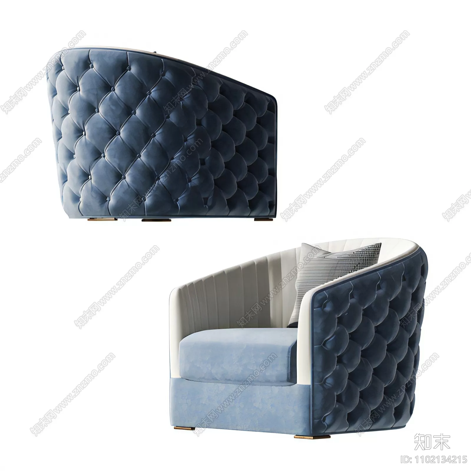 ARMCHAIR 3D MODELS – 040 – PRO ARMCHAIR 3D MODELS – 040 – PRO