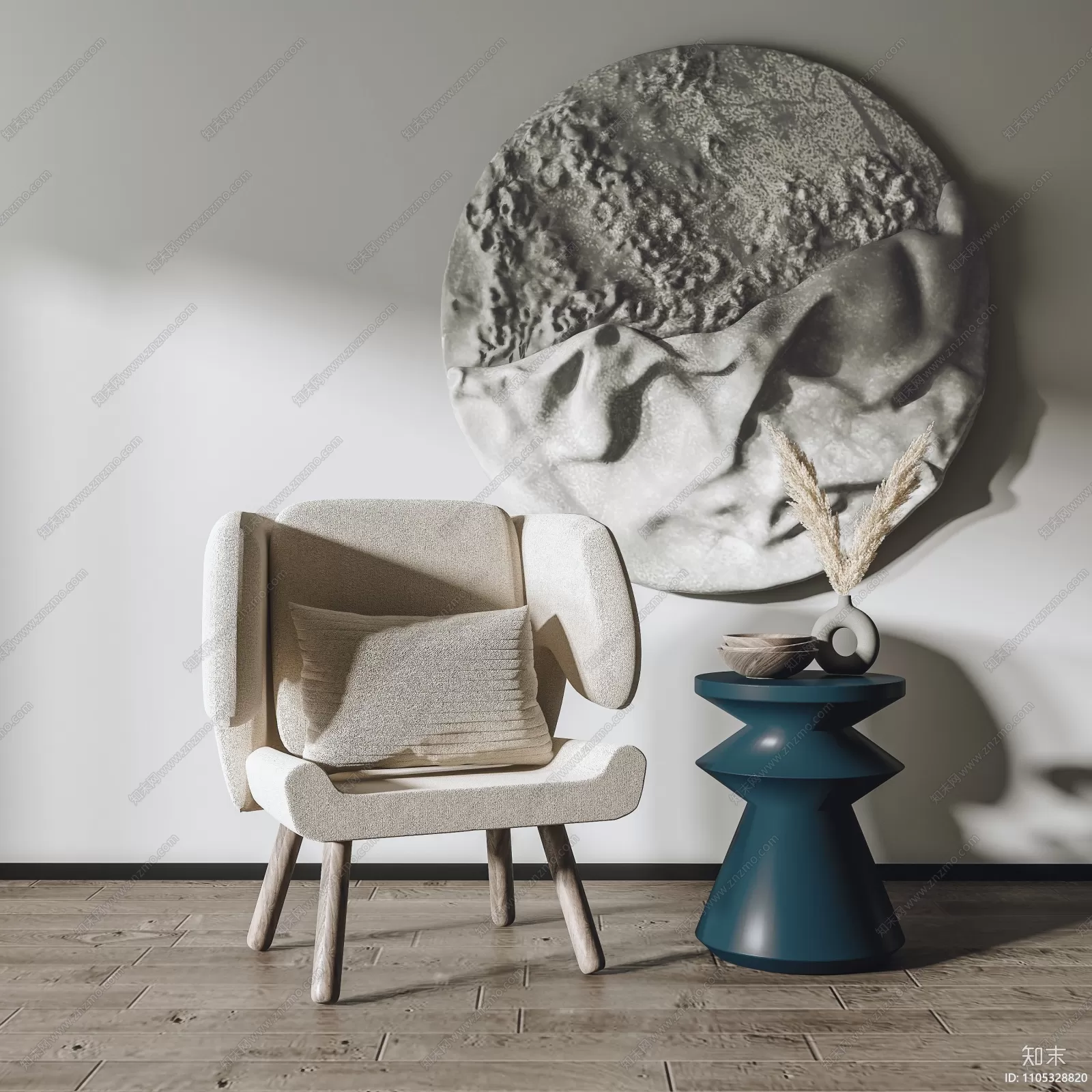 ARMCHAIR 3D MODELS – 054 – PRO ARMCHAIR 3D MODELS – 054 – PRO