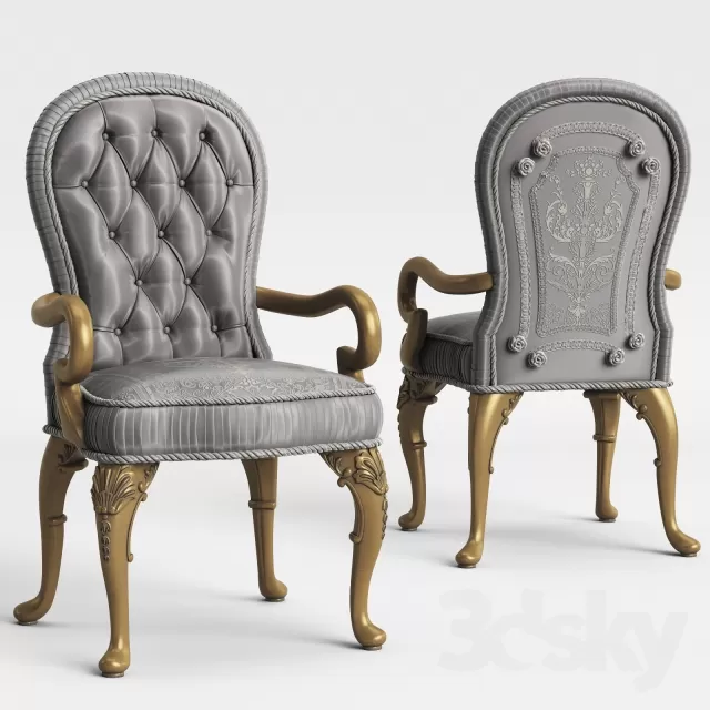 3DSKYMODEL – Chair – Stool – 1878