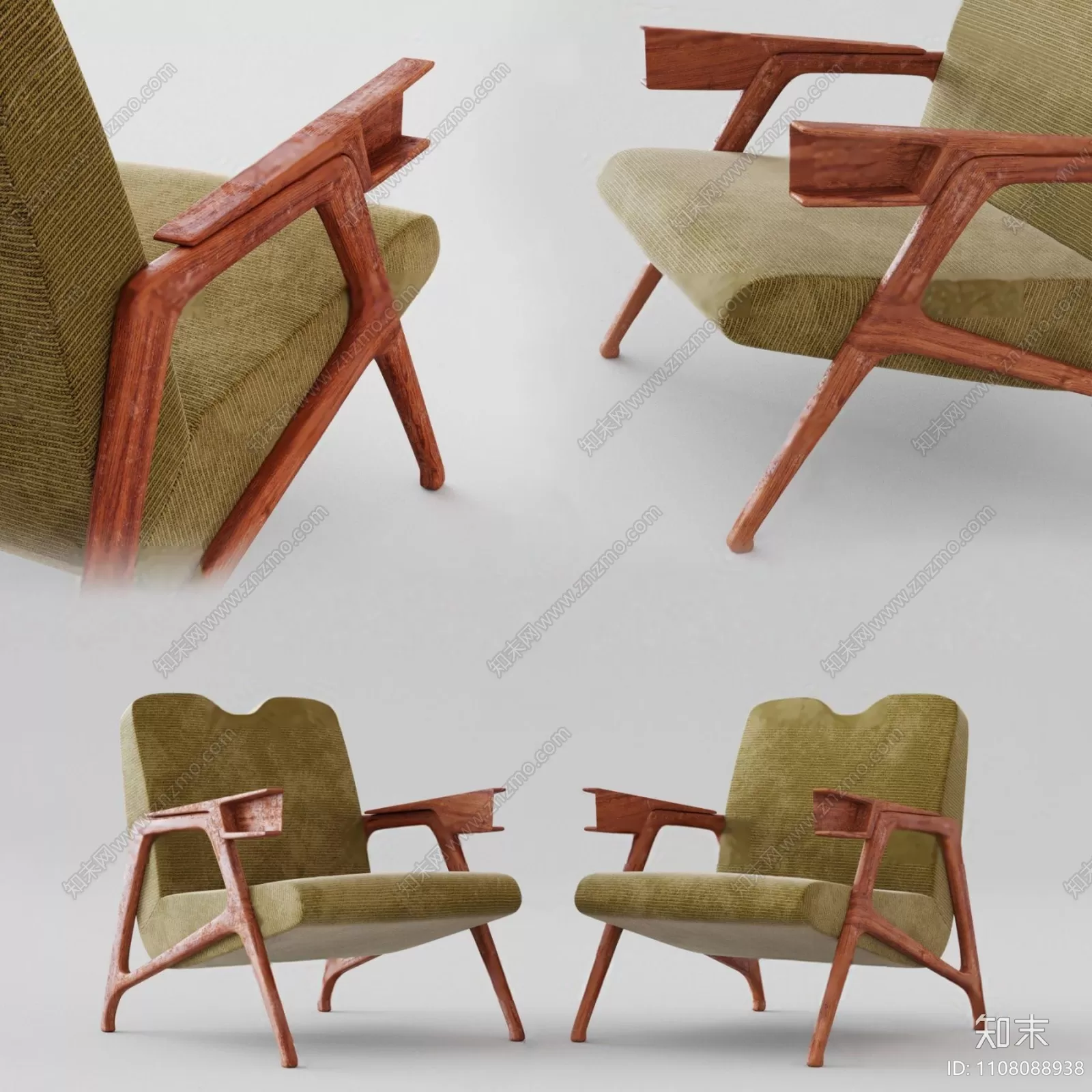 ARMCHAIR 3D MODELS – 069 – PRO ARMCHAIR 3D MODELS – 069 – PRO