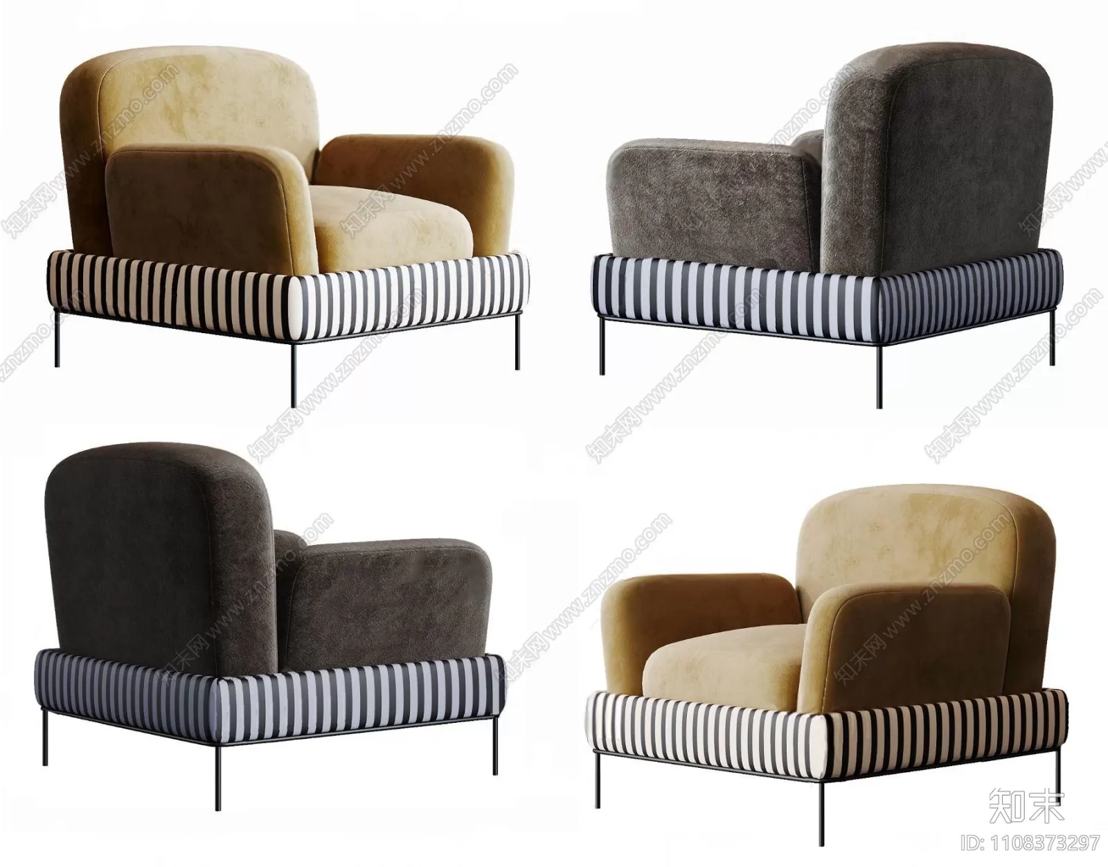 ARMCHAIR 3D MODELS – 073 – PRO ARMCHAIR 3D MODELS – 073 – PRO
