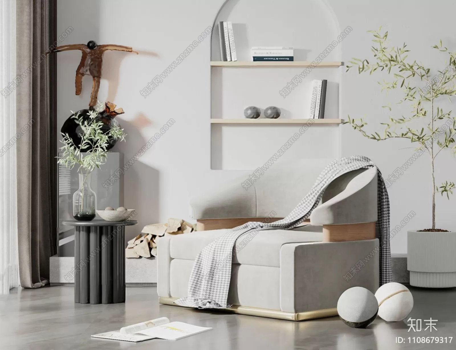 ARMCHAIR 3D MODELS – 074 – PRO ARMCHAIR 3D MODELS – 074 – PRO