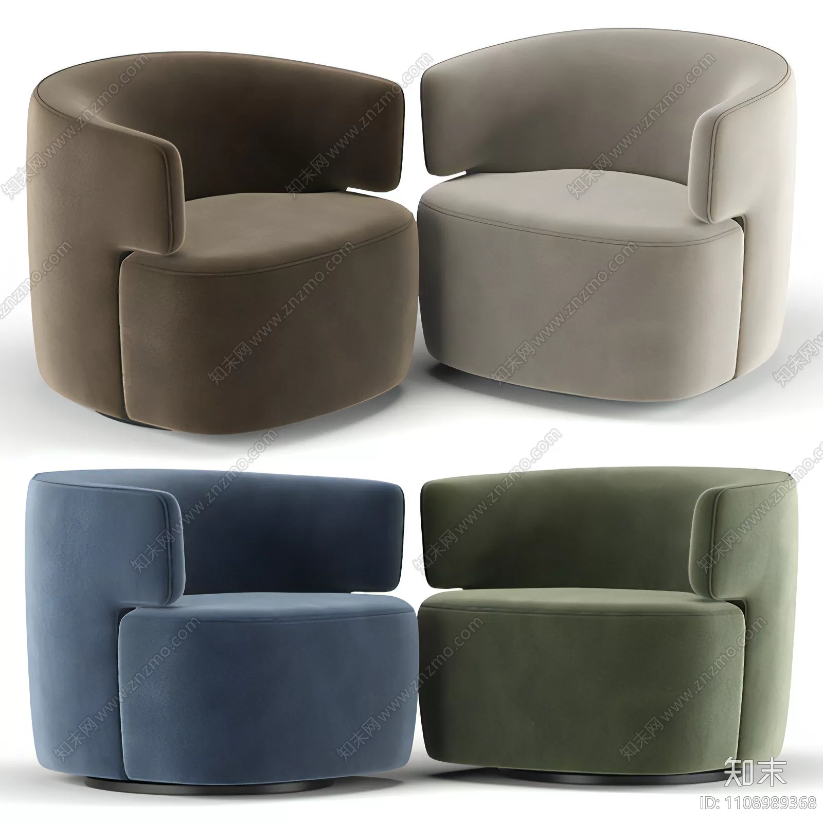 ARMCHAIR 3D MODELS – 075 – PRO ARMCHAIR 3D MODELS – 075 – PRO