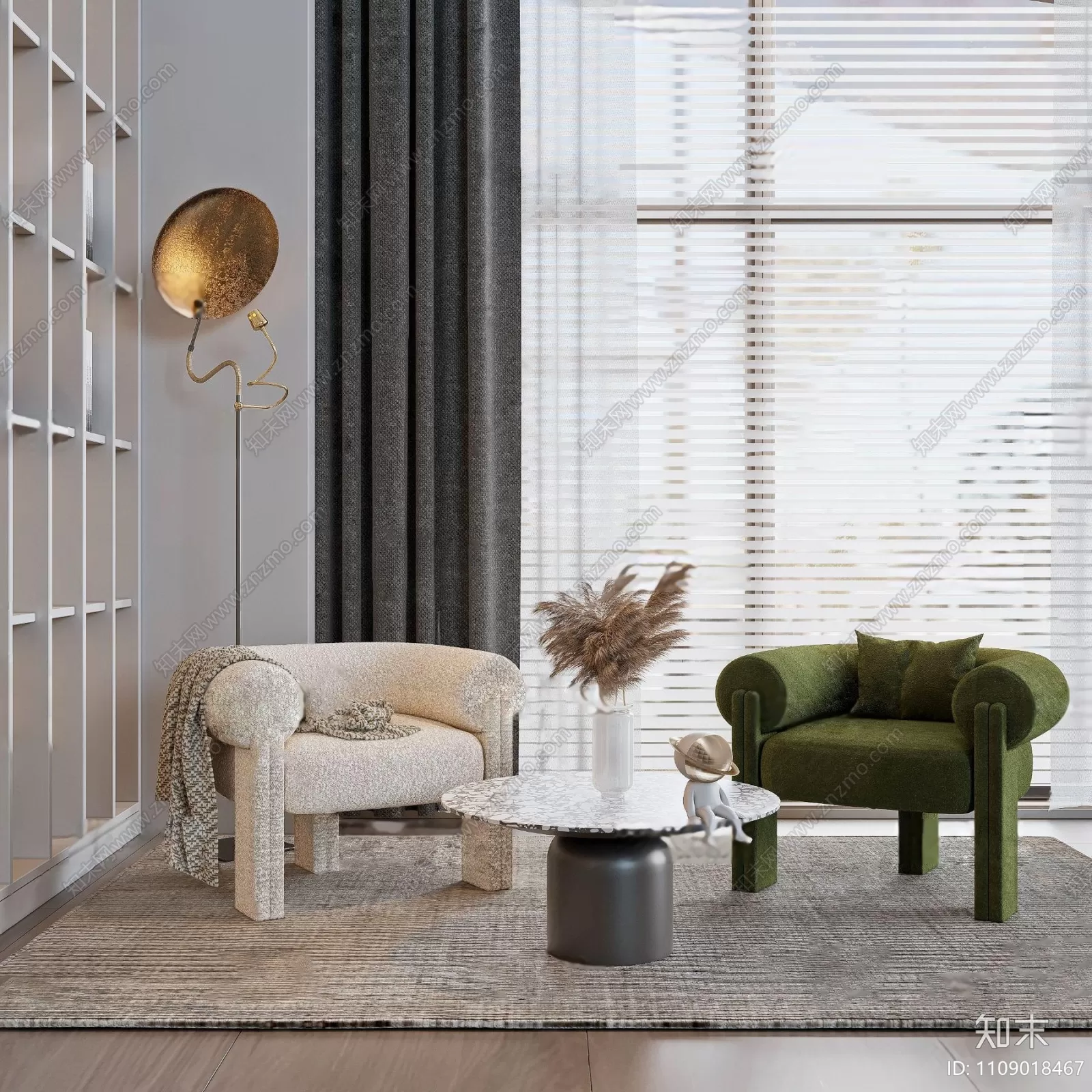 ARMCHAIR 3D MODELS – 079 – PRO ARMCHAIR 3D MODELS – 079 – PRO