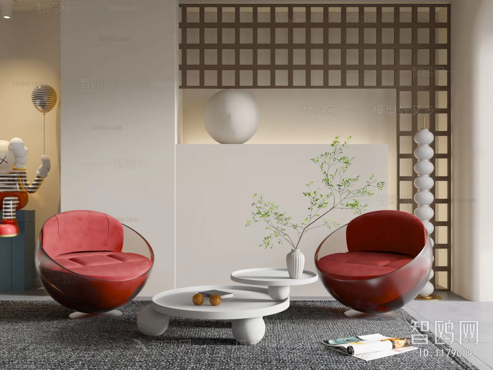 ARMCHAIR 3D MODELS – 107 – PRO ARMCHAIR 3D MODELS – 107 – PRO