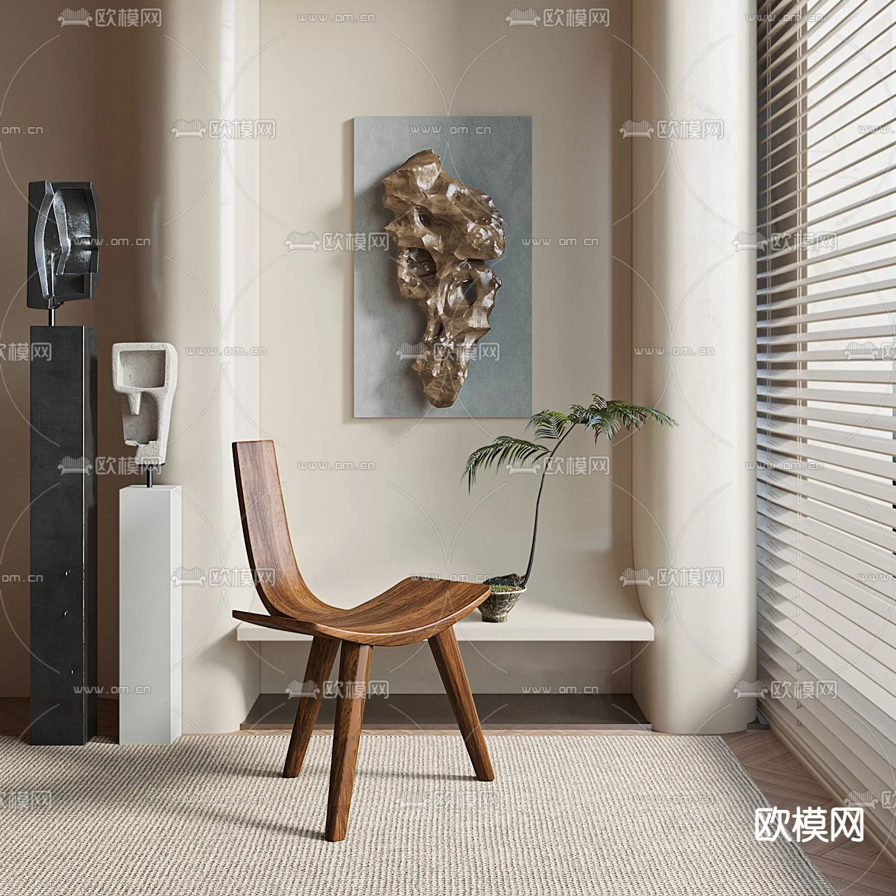 ARMCHAIR 3D MODELS – 117 – PRO ARMCHAIR 3D MODELS – 117 – PRO