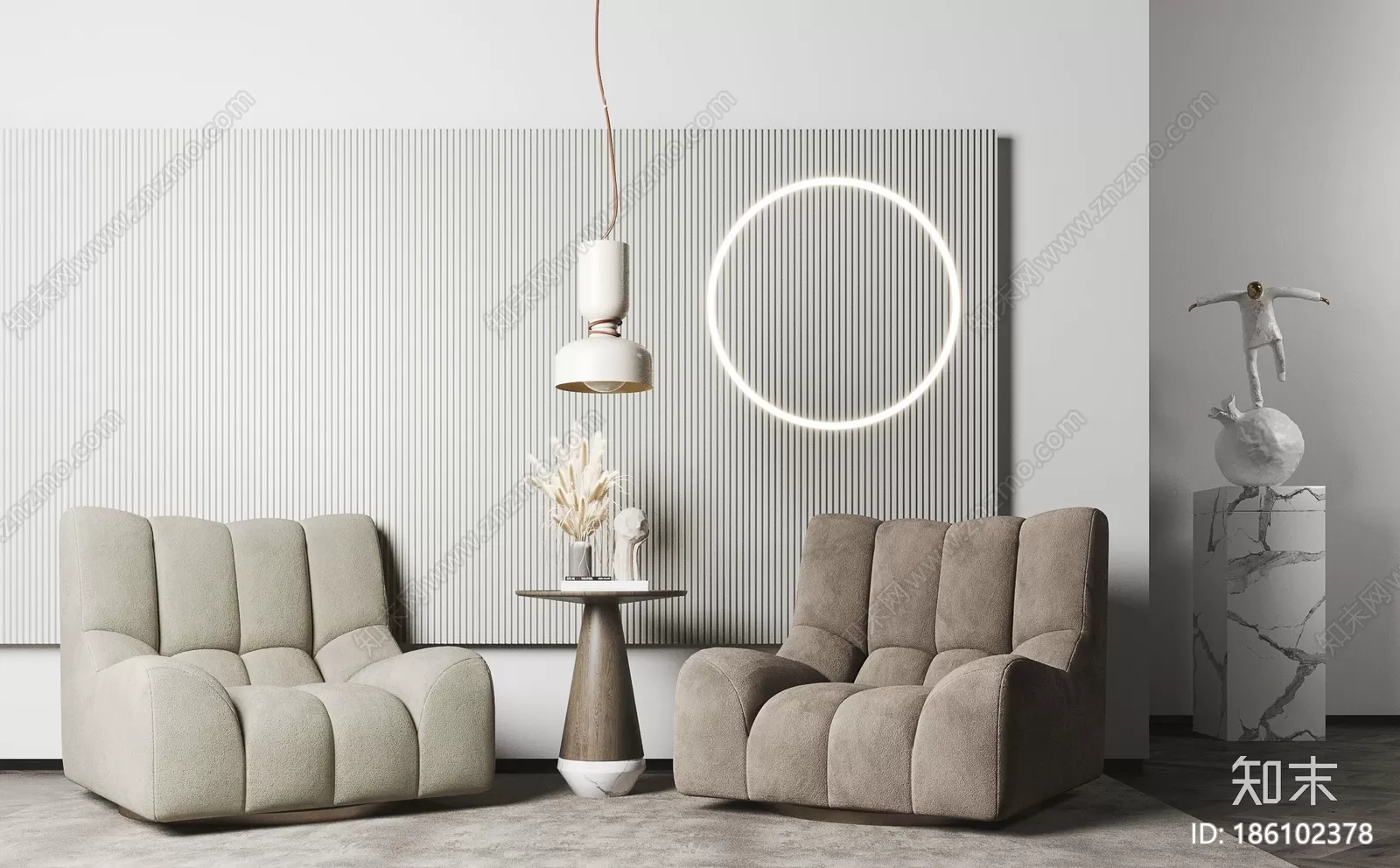 ARMCHAIR 3D MODELS – 133 – PRO