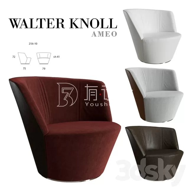 ARMCHAIR 3D MODELS – 147 – PRO