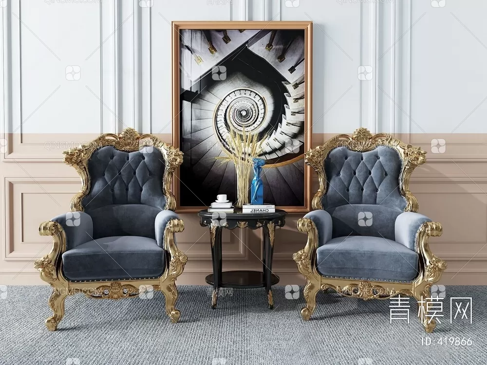 ARMCHAIR 3D MODELS – 152 – PRO