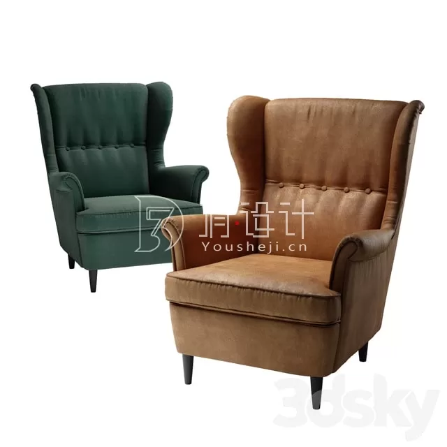 ARMCHAIR 3D MODELS – 153 – PRO