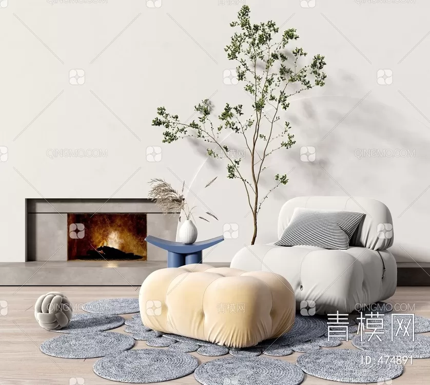 ARMCHAIR 3D MODELS – 156 – PRO