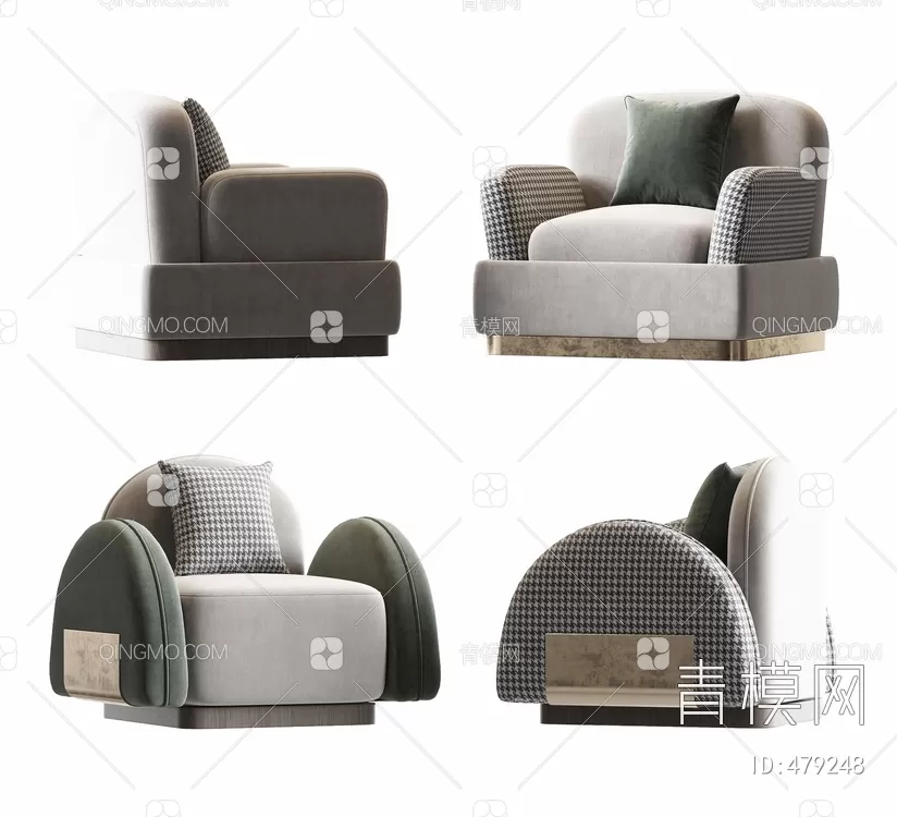 ARMCHAIR 3D MODELS – 159 – PRO