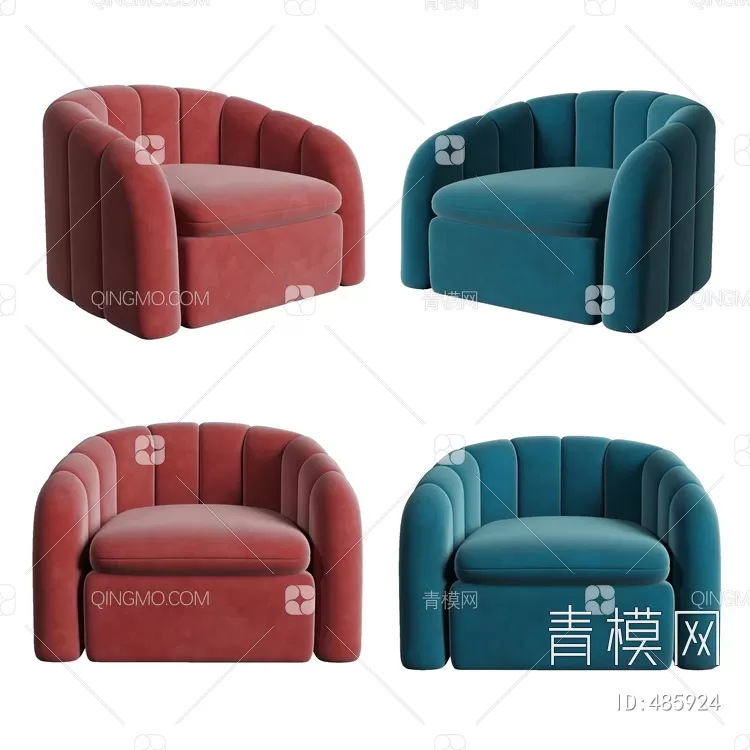 ARMCHAIR 3D MODELS – 166 – PRO