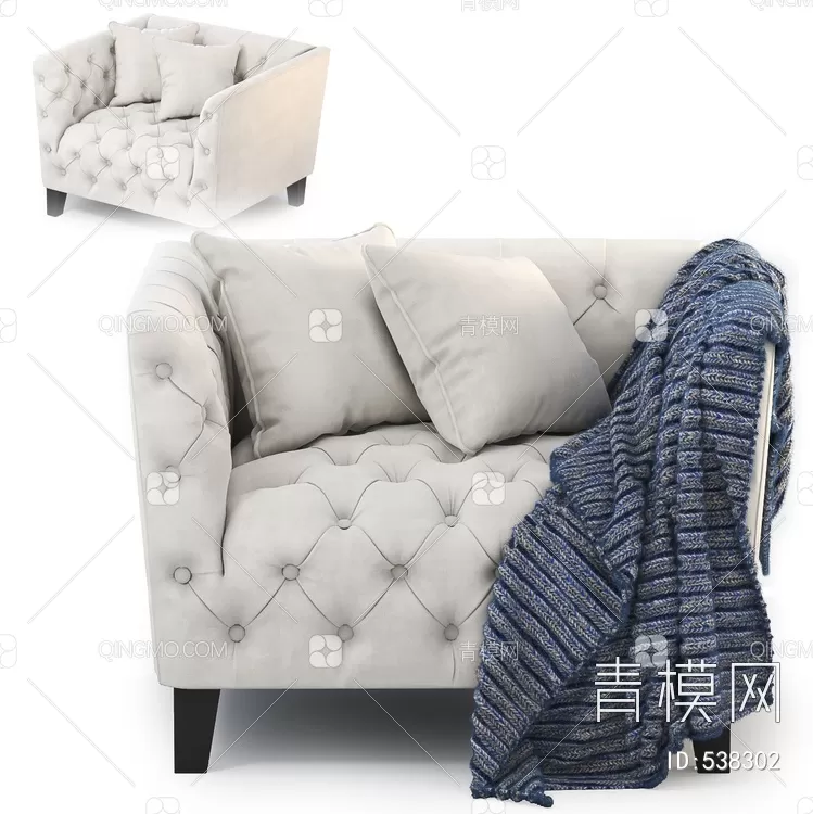 ARMCHAIR 3D MODELS – 172 – PRO