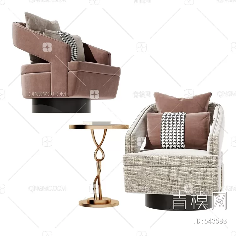 ARMCHAIR 3D MODELS – 179 – PRO