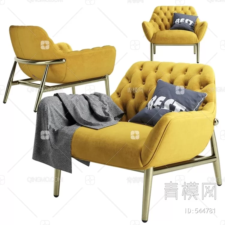 ARMCHAIR 3D MODELS – 181 – PRO