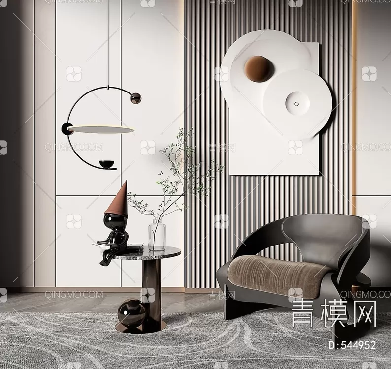 ARMCHAIR 3D MODELS – 183 – PRO