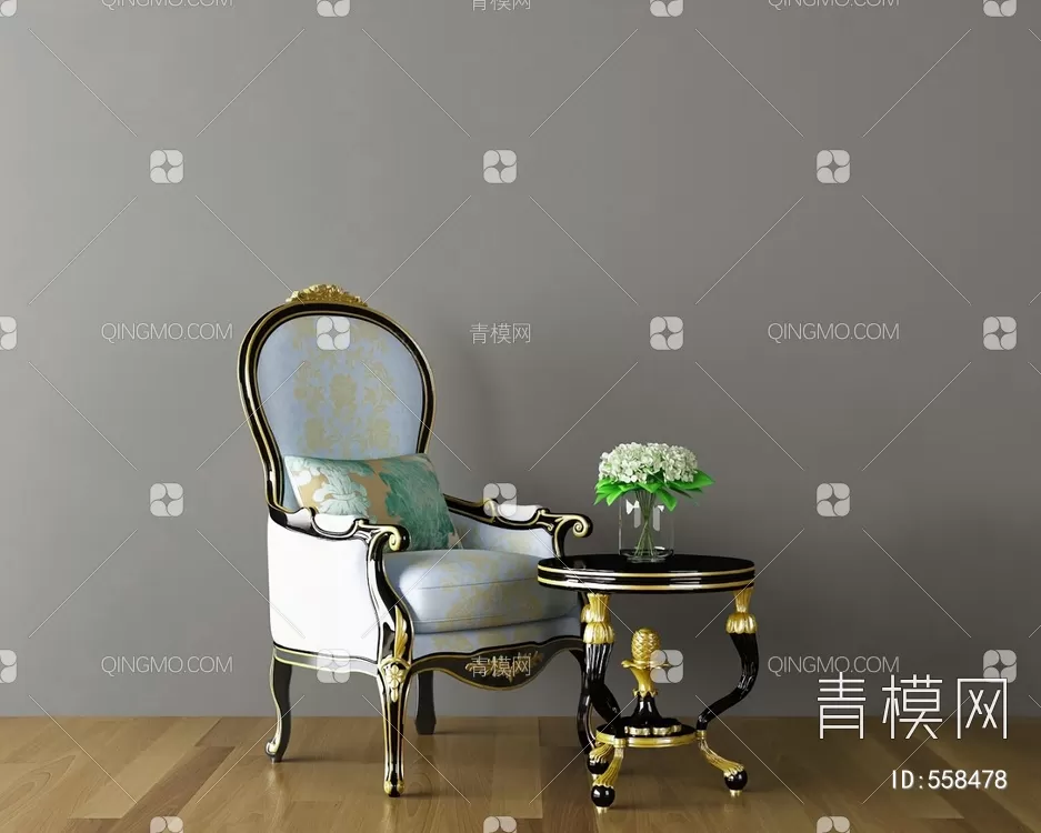 ARMCHAIR 3D MODELS – 190 – PRO