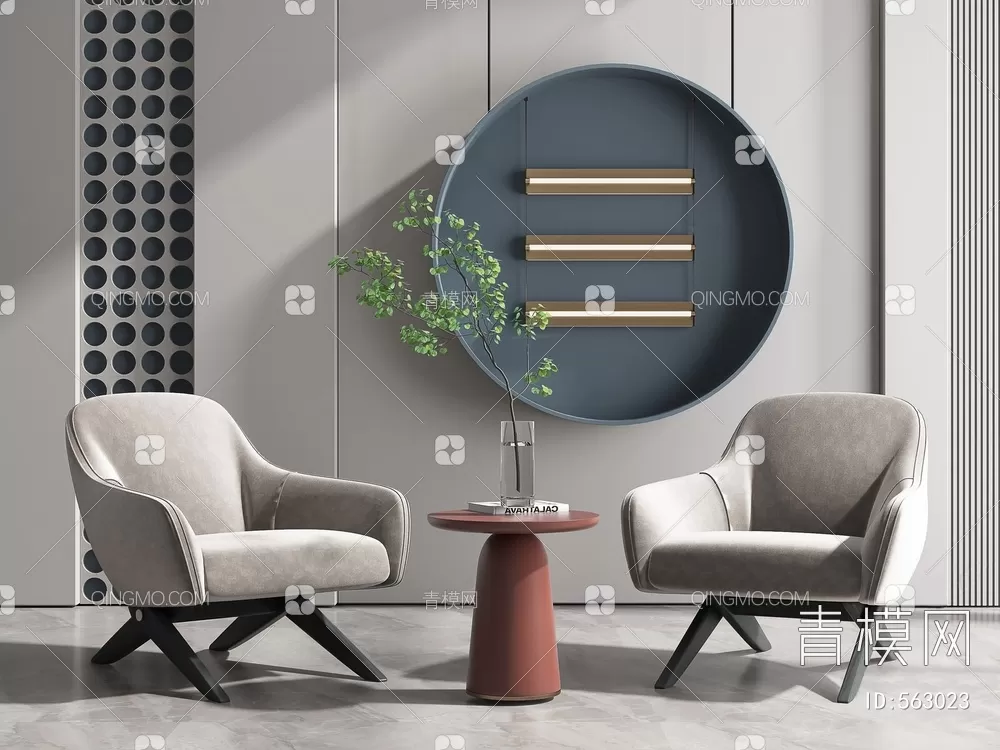 ARMCHAIR 3D MODELS – 194 – PRO