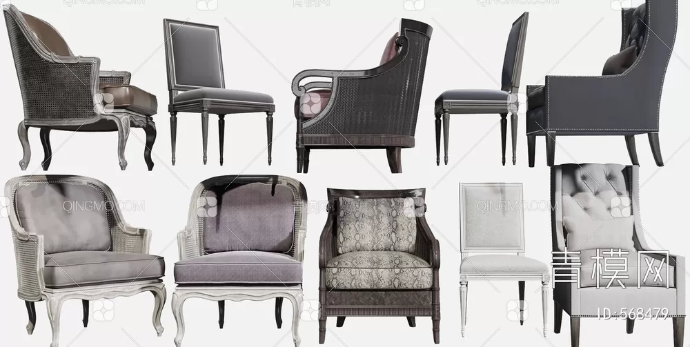 ARMCHAIR 3D MODELS – 202 – PRO