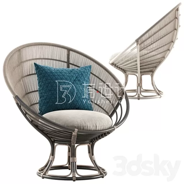 ARMCHAIR 3D MODELS – 204 – PRO