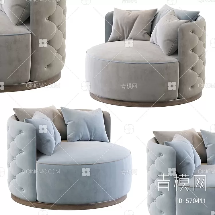 ARMCHAIR 3D MODELS – 205 – PRO