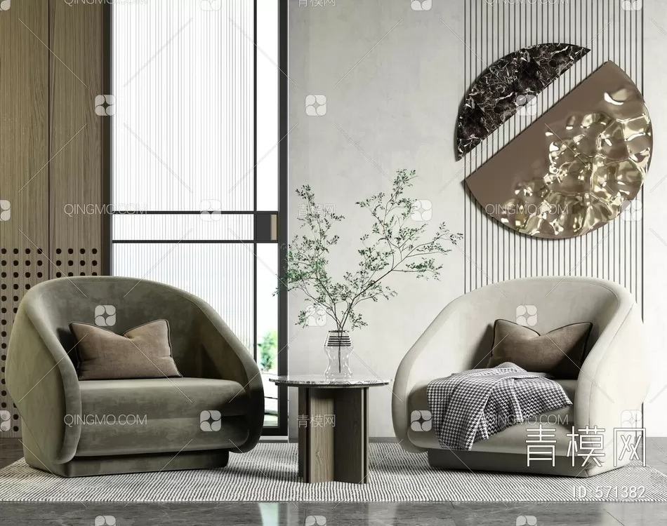 ARMCHAIR 3D MODELS – 212 – PRO