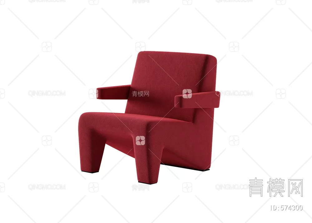 ARMCHAIR 3D MODELS – 233 – PRO
