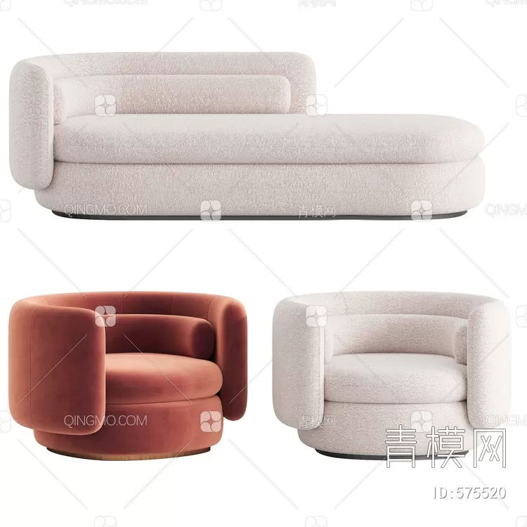 ARMCHAIR 3D MODELS – 251 – PRO