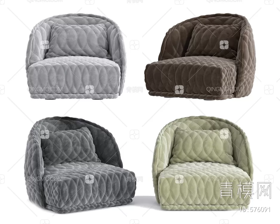 ARMCHAIR 3D MODELS – 253 – PRO