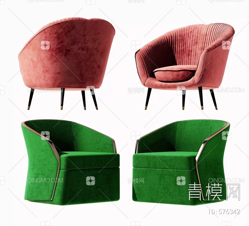 ARMCHAIR 3D MODELS – 254 – PRO