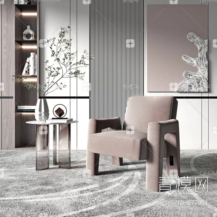 ARMCHAIR 3D MODELS – 261 – PRO