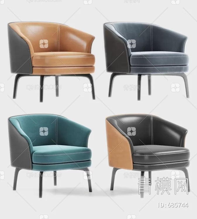 ARMCHAIR 3D MODELS – 274 – PRO