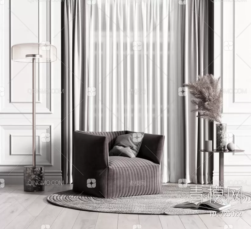 ARMCHAIR 3D MODELS – 288 – PRO