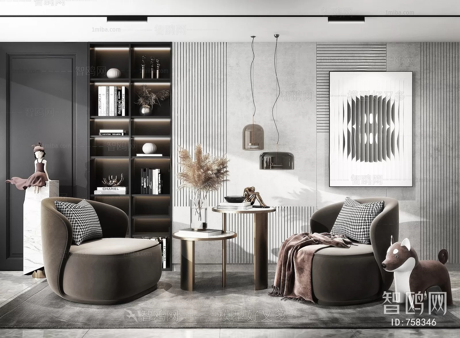 ARMCHAIR 3D MODELS – 294 – PRO