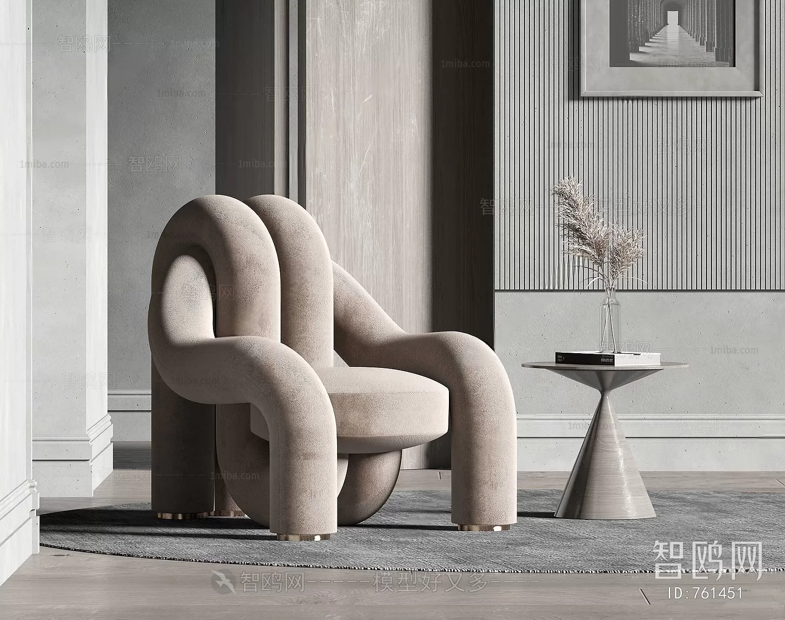 ARMCHAIR 3D MODELS – 295 – PRO