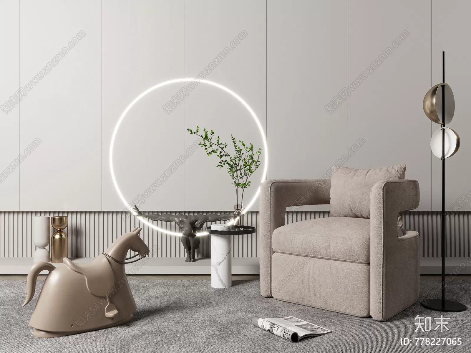 ARMCHAIR 3D MODELS – 301 – PRO