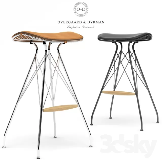 3DSKYMODEL – Chair – Stool – 1902