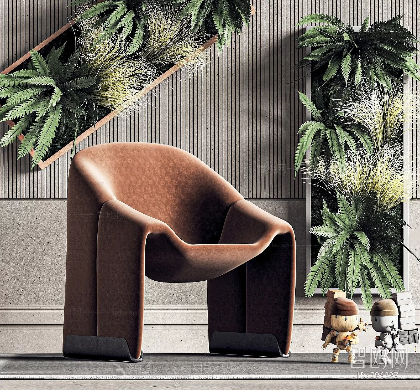 ARMCHAIR 3D MODELS – 306 – PRO